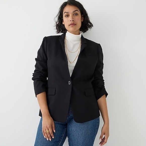 J. Crew Jackets & Blazers - J. Crew black schoolboy one button blazer